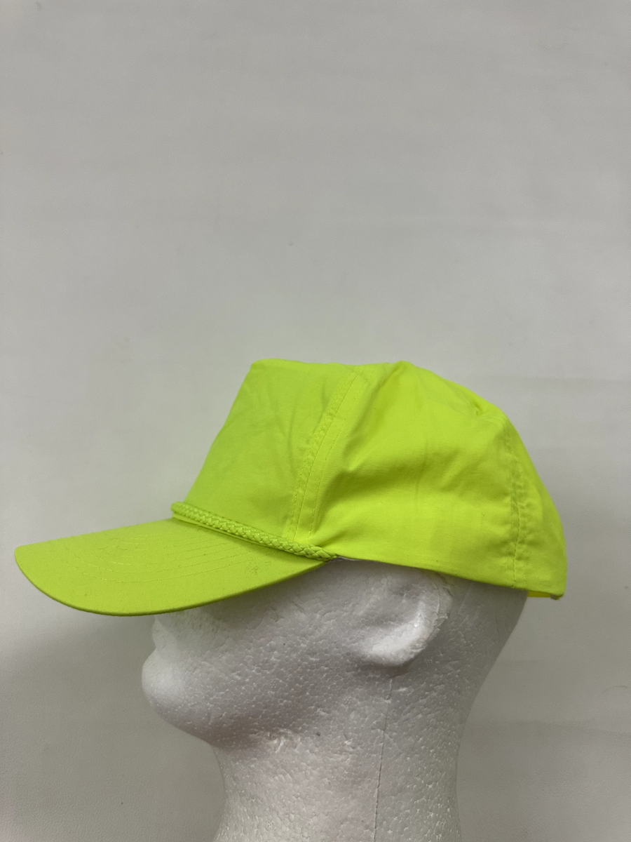 siilon リブキャップ /イエロー Cobra NCC - Neon Crincle Taslon Cap Yellow Snapback Hat Cap One