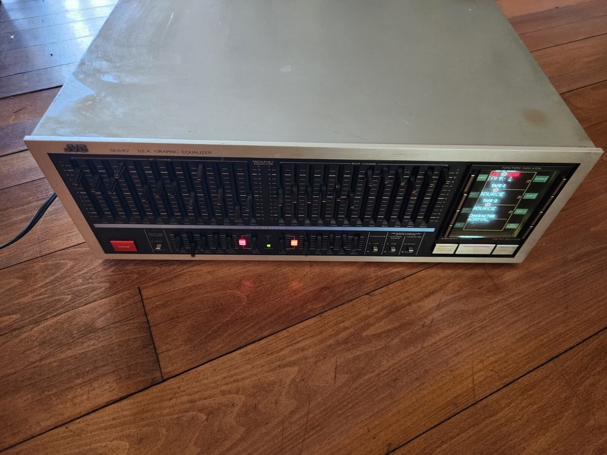 JVC SEA-R7 Graphic Equalizer Powers On | eBay