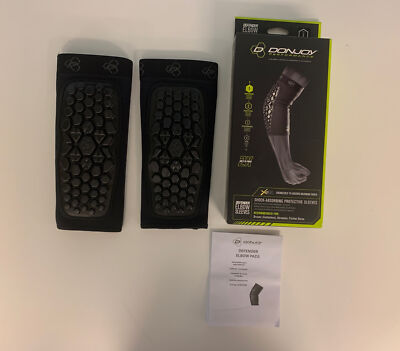 DonJoy Performance Defender Elbow Sleeves Pads - Shock Absorbing - (1 Pair) S
