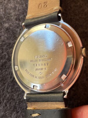 RARE Vintage Seiko UFO Automatic 17 Jewels 7005-8190 Japan Men's