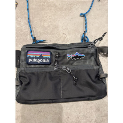 Patagonia Unisex Sacoche Shoulder Bag Black [Used N-mint