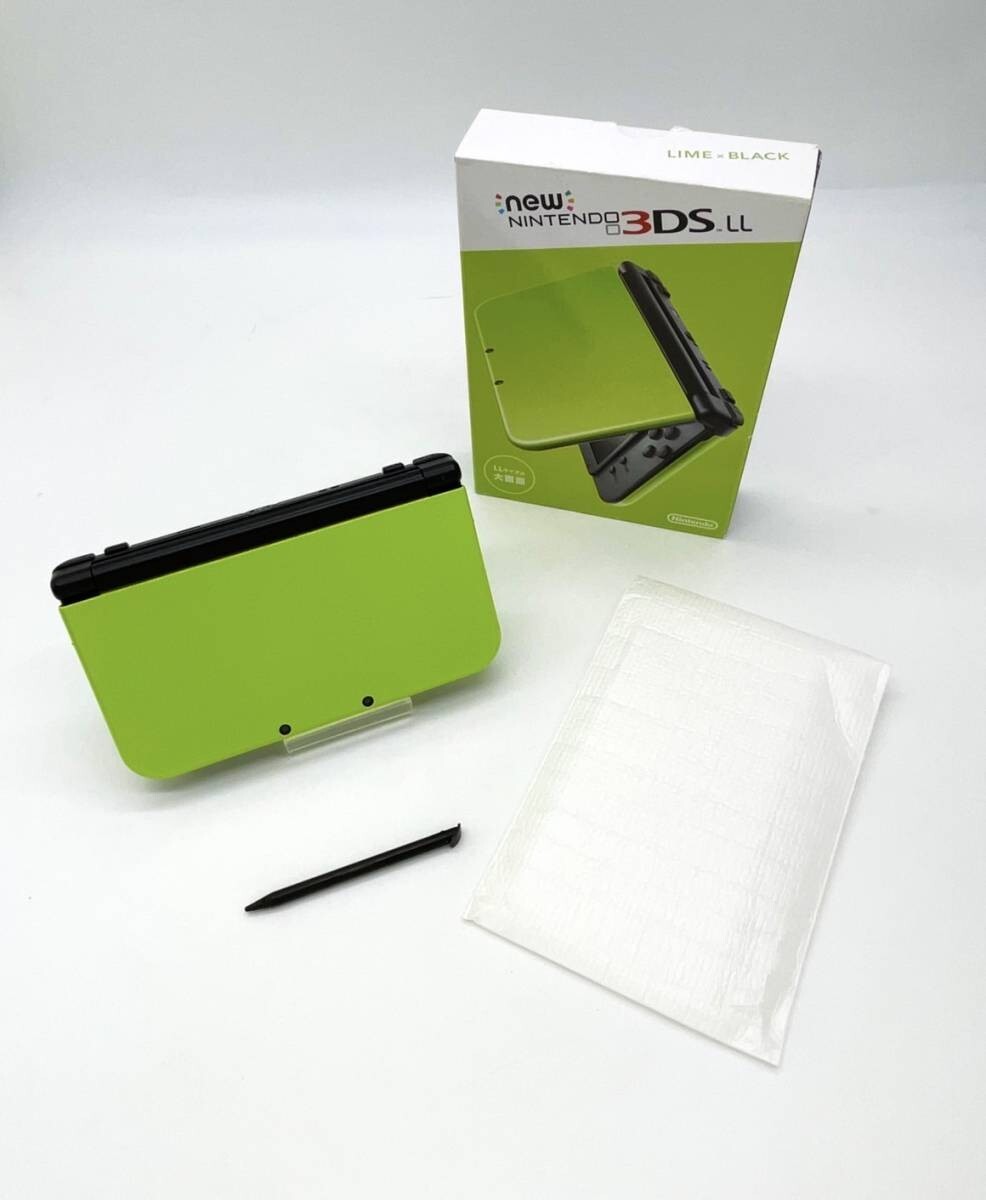 New Nintendo 3DS LL lime Black Japanese ver (near mint) | eBay 
