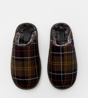 mens barbour slippers size 9