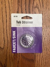 1-5/16" Diameter Round Metal Drain TUB STRAINER CUP Faucet/Sink - A110