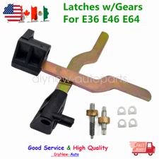 Convertible Top Latches w/Motor Replcae Gears kit For BMW E36 E46 E64 2000-2006