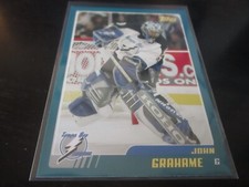 john grahame (tampa bay lightning - goalie) 2003/04 topps card #TT59 mint