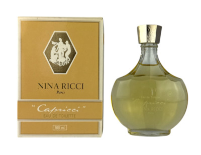 (99,99EUR/100ML) VINTAGE NINA RICCI - CAPRICCI 100ML EAU DE TOILETTE SPLASH NEU