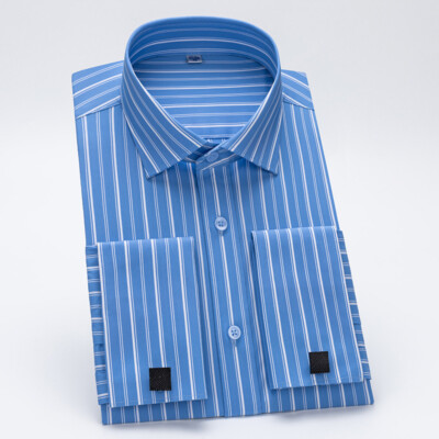 Men's Dress Shirt Striped Shirt Non Iron Shirt Stripes and Plaid Wedding Office & Career Black White khaki Light Grey Long Sleeve Turndown All Seasons Men's Dress Shirt Striped Shirt Non Iron Shirt Stripes and Plaid Wedding Office & Career Black White khaki Light Grey Long Sleeve Turndown All Seasons