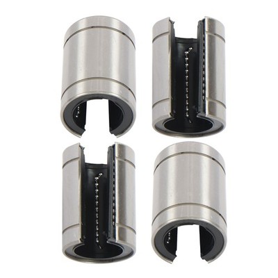 4Pcs LM30UUOP Linear Ball Bearings Open Type 30mm × 45mm × 64mm Linear Bearing