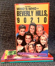 Rare Beverly Hills, 90210 Book Bundle x 4 Vintage Paperbacks Inc. Luke Perry
