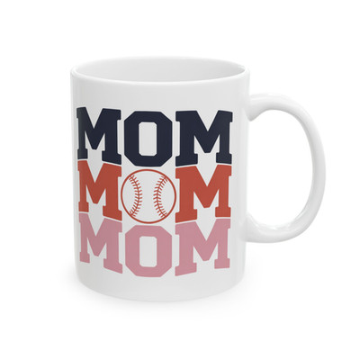 Baseball Mom Coffee Mug Sports Mom Gift Team Mom Game Day Cup