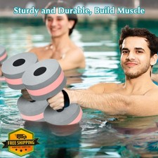 Timoo Water Dumbbells Set 2 Pool Resistance Weights EVA Foam