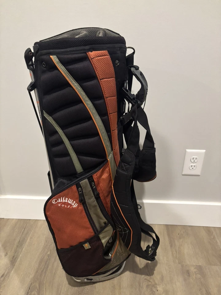 Bolsa de pie de golf Callaway de 8 divisores de segunda mano 6 bolsillos - correas para los hombros Foto 3 de 4