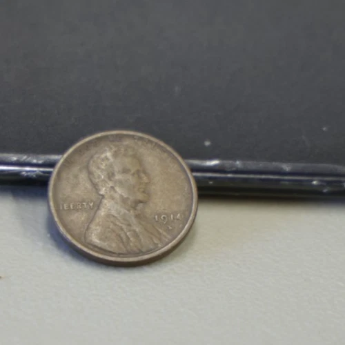 1914 S US Lincoln Cent 1c Semi Key VG +