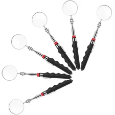6 Pcs Telescoping Inspection Mirror, Extendable 28.3 Inch Mechanics Mirror... 