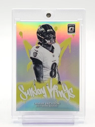 2025 Donruss Optic Lamar Jackson Base (RAW)