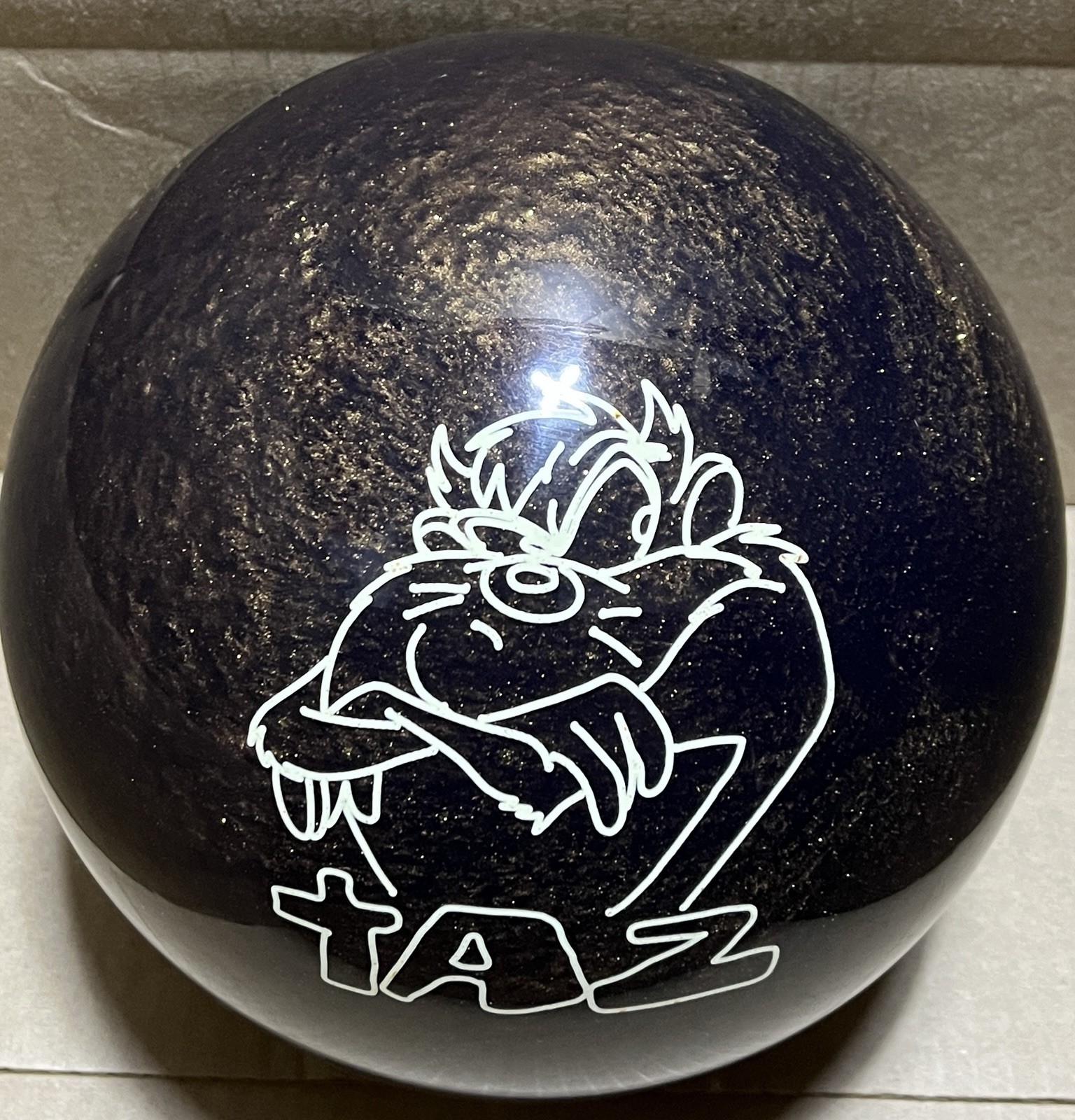 Brunswick Taz Copper Sparks GLO 6 lb Bowling ball New in Ori