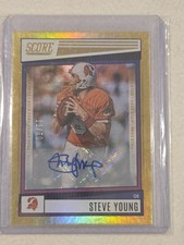 2022 Score - Steve Young #72 Gold Zone /50