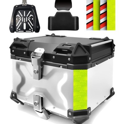 Motorrad Topcase, 45L Aluminium Koffer, , abschließbar, Scooter