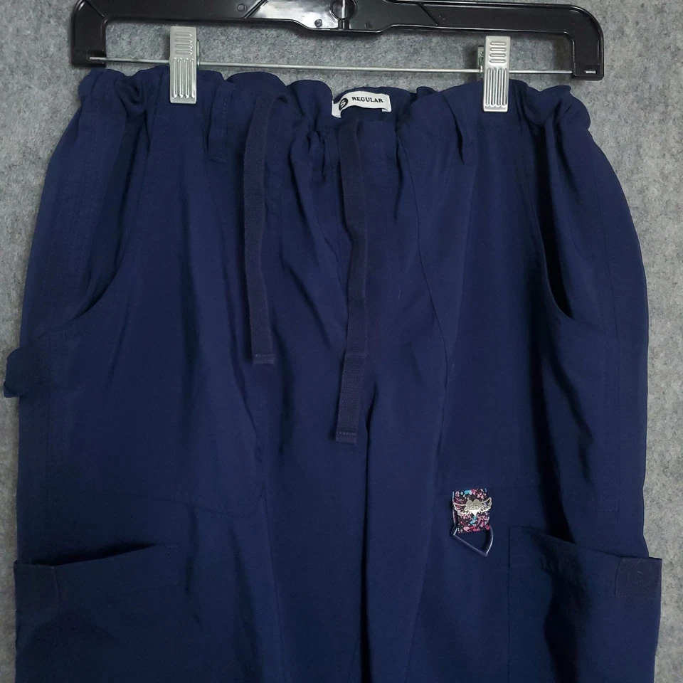 Женские небольшие стандартные скрабы брюки Koi Tech темно-серые полиэстер медицинские стоматологические S - Изображение 4 из 4