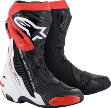 Alpinestars Supertech R Boots US 11.5 / EU 46 Black/White/Red 2220021-123-46