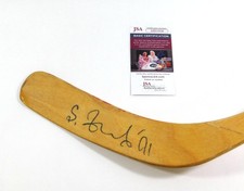 Sergei Fedorov Signed Karjala Hockey Stick Red Wings JSA Auto