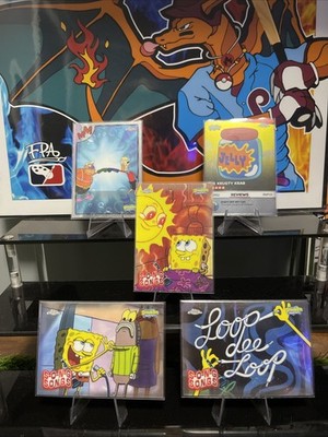 2025 topps chrome spongebob squarepants 25th- #1-200 you pick your cards