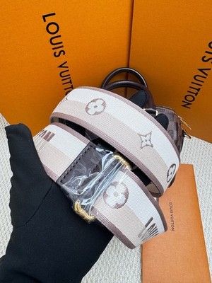 HJ-214 Pre-owned Louis Vuitton Nano Speedy Damier Ebene canvas