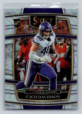 2021 Panini Select #95 Zach Davidson Silver Prizm