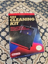 NES CLEANING KIT c 1989 NINTENDO Complete with Original Box NEVER USED  MINT 