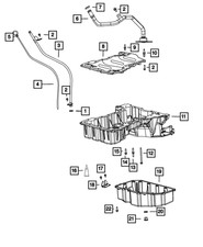 Genuine Mopar Engine Oil Indicator Tube 68490...
