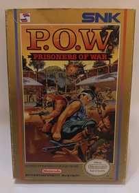  P.O.W. Prisoners of War Nintendo NES Authentic CIB TESTED 