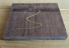 1KG Walnut Hardwood Offcut - *25.3 x 22.4 x 2.6cm - Wood DIY Crafts 1020