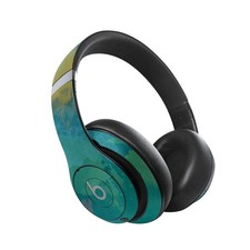 MightySkins Skin Compatible with Beats Studio Pro - Watercolor Blue  Protective