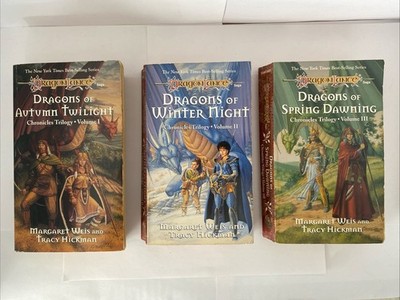 Dragonlance Dragons Of Autumn Twilight, Winter Night, Spring Dawning Trilogy