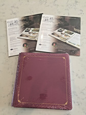 Creative Memories 12 X 12 DUSTY ROSE Mauve Album Scrapbook Protectors NEW LOT