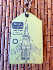 Russian Su-30SM Original aircraft skin tag 20...