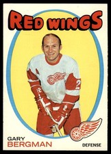 1971-72 Topps #119 GARY BERGMAN  Detroit Red Wings  NM-MINT