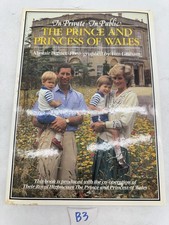 In Person The Prince and Princess of Wales Alastair Burnet Hardcover Book Diana