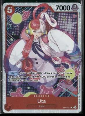 Extra Booster: One Piece Heroines Edition #EB03-003 Uta (003) | eBay