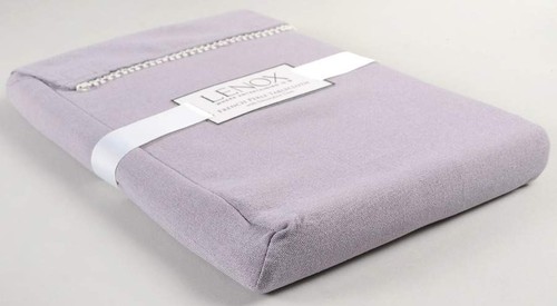 Lenox French Perle Violet 70" Round Tablecloth 11597197