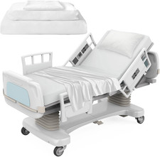 Hospital Bed Sheets Set for Home Use and Hospital 3 Piece, Include 1 Fitted Shee