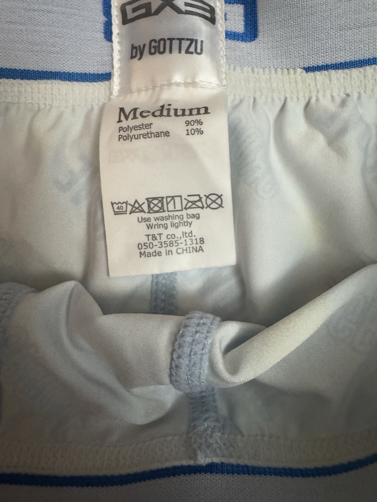 GX3 3 Pack Groove Light Blue Camo White Trunks Orange Japanese Medium / US Small