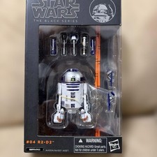 Star Wars R2-D2 Black Series Figur ungeöffnete alte Version Box beschädigt