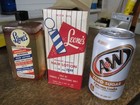 VINTAGE NOS 40s-50s BARBER SHOP LEONE'S HAIR LOTION & BOX — photo 7