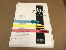 Vintage 1993 DuPont Domestic Car & Truck Colors Catalog