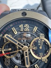 2017 Hublot Big Bang Unico Magic Gold Watch + Card 3