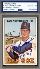 Carl Yastrzemski Cards, Rookie Card and Autographed Memorabilia Guide 35