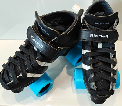 Riedell 265 Derby/Speed Skates 6M/7.5W + Reactor Pro + New Wheels - Gently Used