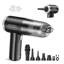 Car Vacuum Portable Cordless, 9000Pa Handheld Vacuum Mini Vacuum Cleaner High...